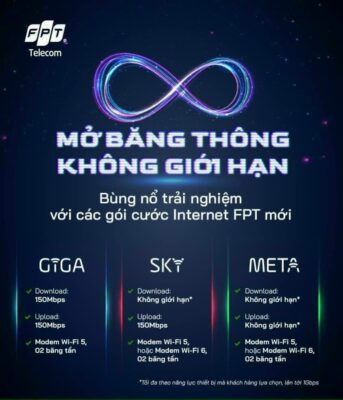 Gói cước internet FPT Đà Nẵng mới nhất